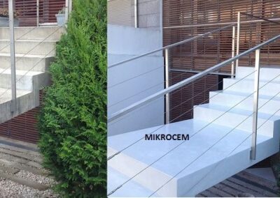 ESCALERA con Microcemento Mikrocem