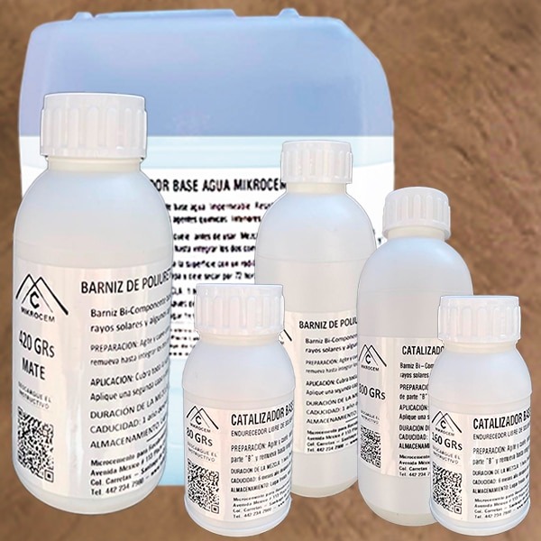 BARNIZ PARA PISOS Y MUROS BASE AGUA