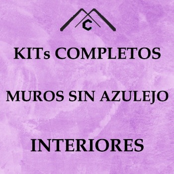 KIT para muros sin azulejo en Interiores